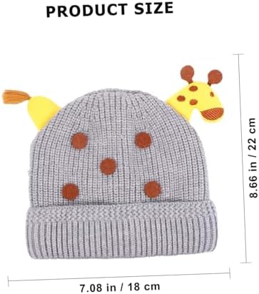 Warm wool beanie for toddlers