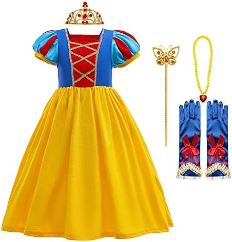 HOIZOSG Cotton Princess - Fancy Cosplay Outfits with Accessories for Girls