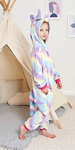 Riverchan Kids Unicorn Onesie Animal Pajamas