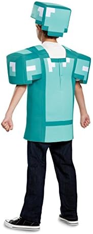 Disguise Armor Classic Minecraft Costume Blue Small 4-6