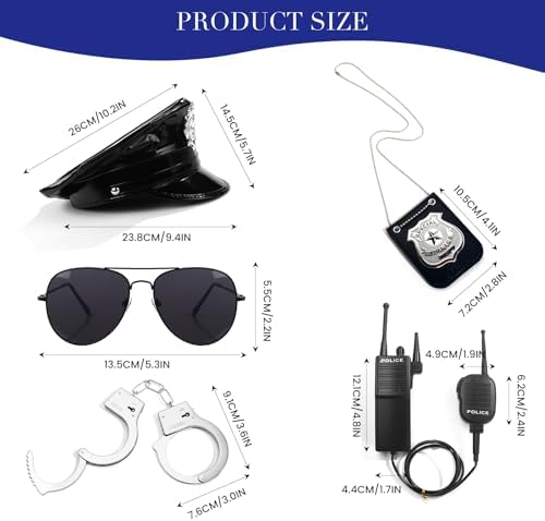 Adjustable Police Costume