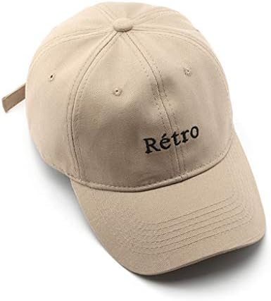 Retro Hip Hop Baseball Cap with Embroidered Letters