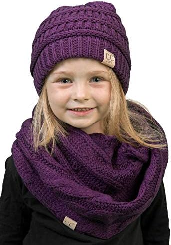 Funky Junque Kids Cozy Winter Bundle - Matching Hats Scarves Set