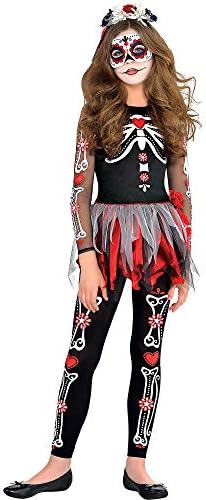 Scared to the Bone Girls Costume