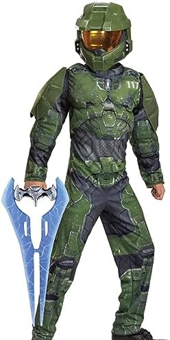 Master Chief Costume with Halo Energy Sword Disguise Kids Accessory