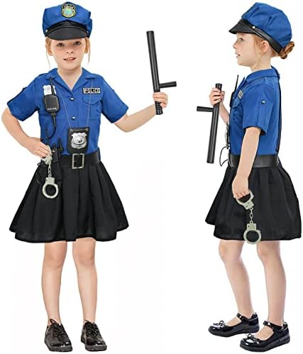 Adorable Police Officer Costume for Girls