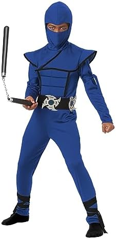 Stylish Child Blue Stealth Ninja Costume - Perfect for Kids