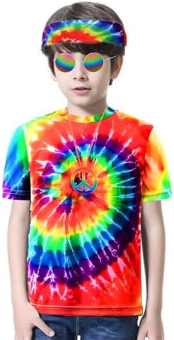 Boys 4-Piece Hippie Costume Set