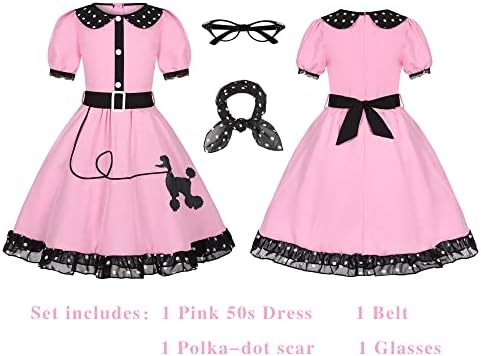 1950s Poodle Cutie Costume for Girls