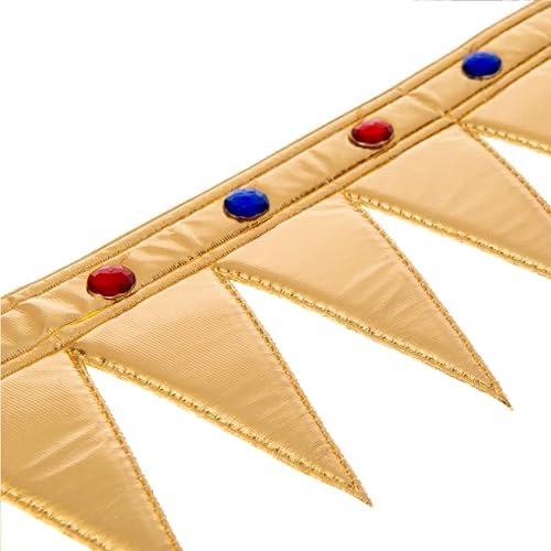 Regal Gold King Crown Costume Crown for Boys and Girls