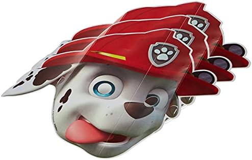 American Greetings Premium Paw Patrol Muffin Top Masks 95 - 12 Pack of 8
