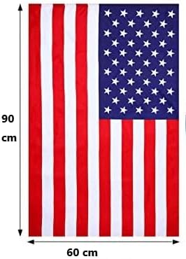 Zhzrche 4th of July Boys American Flag Cape Patriotic Costume