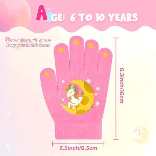 Knitted Winter Gloves for Kids