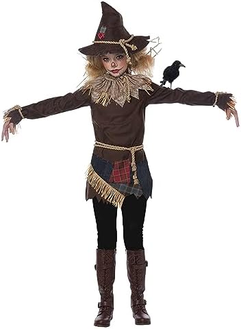 Paper Creepy Scarecrow Costume for Girls This That the Blah-Blah