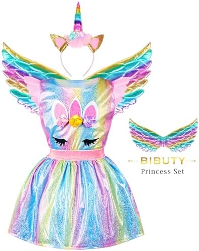 BIBUTY Kids Princess Dress Up Clothes Set