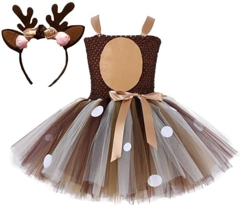 Halloween Animal costume for girls Reindeer Giraffe Tiger