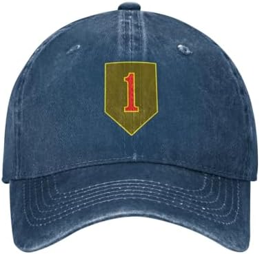 RTATBY 1st Infantry Division Combat Badge Baseball Cap