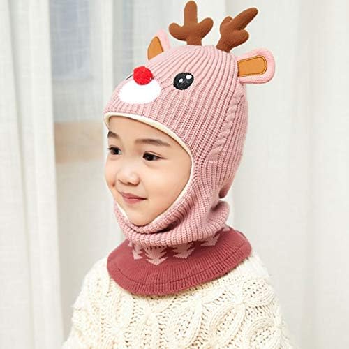 Winter Unevently Goclothod Redder Earflap Hat for Girls Boys