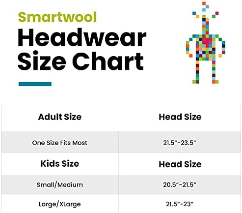 Smartwool Merino Balaclava 250 Soft Warm Neck Gaiter for Girls 4-6