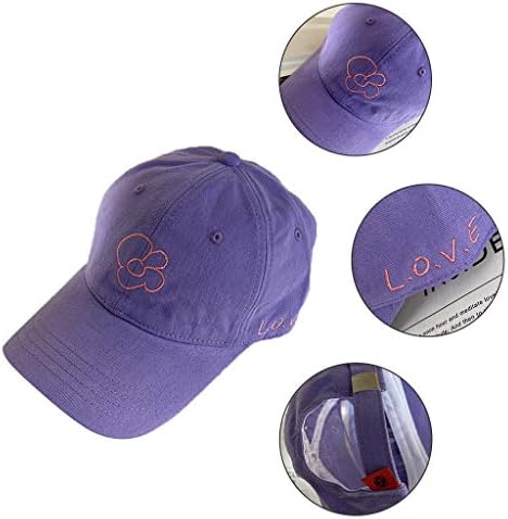 Stylish Encoding Sunscreen Baseball Hat for Girls