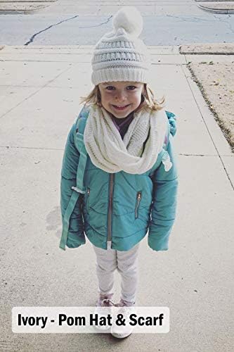 Funky Junque Kids Cozy Winter Bundle - Matching Hats Scarves Set