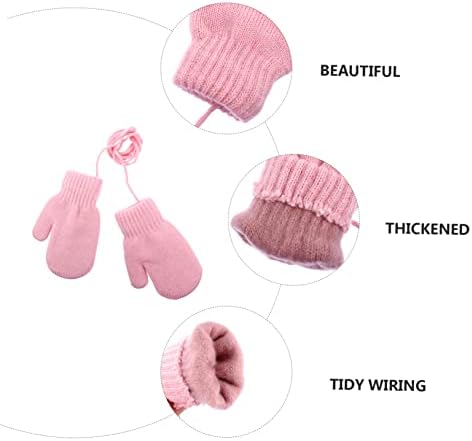Thick Knitted Gloves Winter Kids Gloves