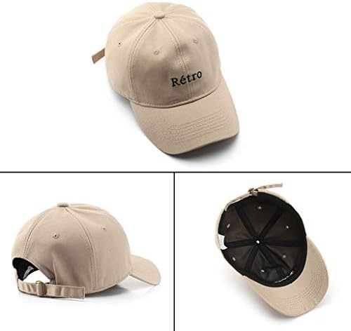 Retro Hip Hop Baseball Cap with Embroidered Letters