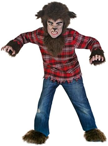 Faux Fur Werewolf Costume Kids Halloween Trick or Treat