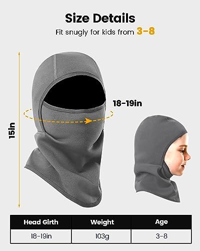 Aegend Kids Balaclava Face Mask