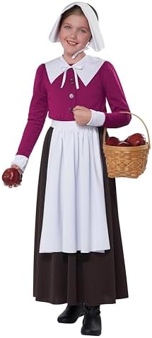 California Costumes Girls Mayflower Pilgrim Must Have Costume