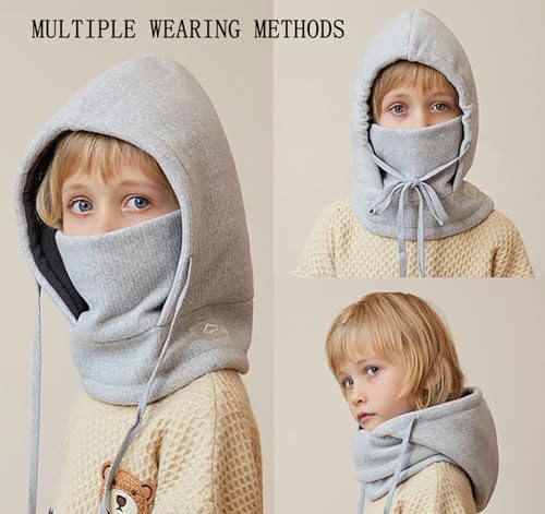 Warm Balaclava Hat for Kids