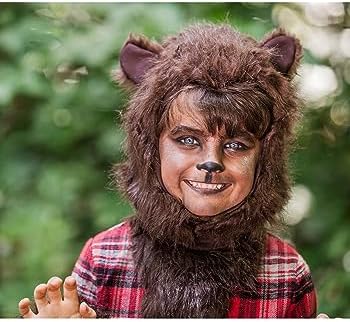 Faux Fur Werewolf Costume Kids Halloween Trick or Treat