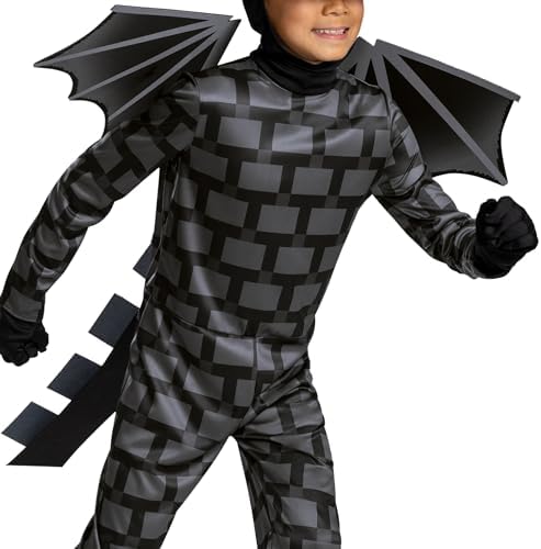 Disguise Boys Ender Dragon Halloween costume official Minecraft event wear