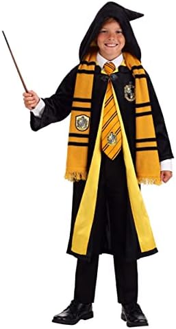 Magical Hufflepuff Robe for Kids