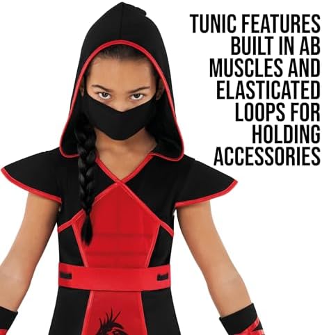 Morph Ninja Costume for Girls Zapping Halloween Sh Notations