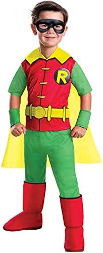 Rubies Boys DC Comics Deluxe Robin Costume Medium
