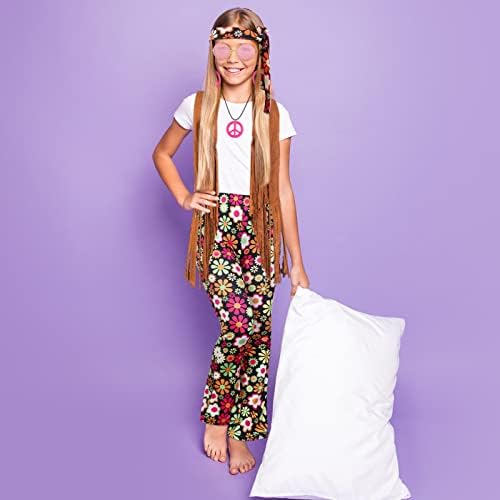 Jenaai 60s 70s Hippie Outfits for Girls
