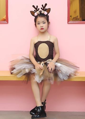Halloween Animal costume for girls Reindeer Giraffe Tiger