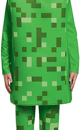 XE Inspired Minecraft Creeper costume for kids