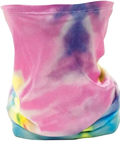 Iscream Childs Pretty in Print Gaiter Face Covers for Outdoors Allergies