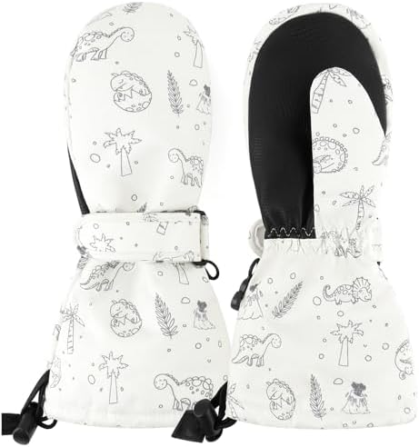 Duoyre Waterproof Kids Gloves