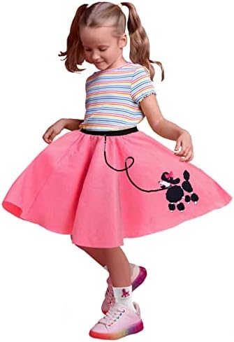 1950s Poodle Skirt Costume for Girls 50s Day More