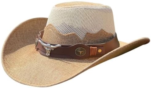 Stylish Sun-Proof Western Cowboy Hat for Men Women