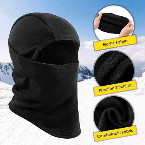 ZUMULIAN Ski Mask Balaclava for Kids Cold Weather Warm 2 Packs