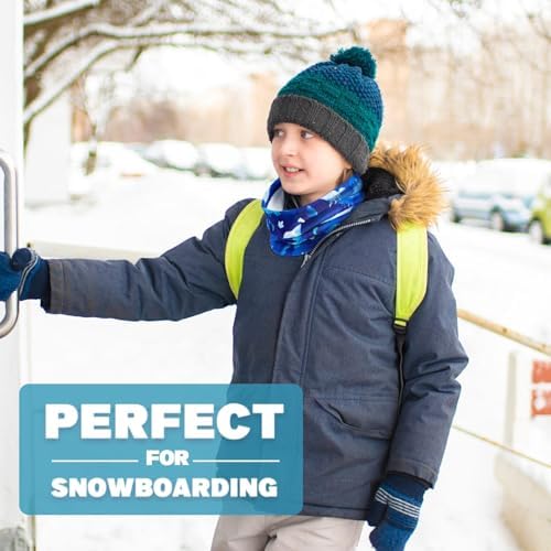 Kids Ski Mask Winter Fleece Neighborhood Heads