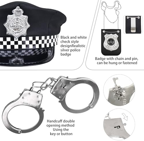 Police Costume Accessories for Kids Boys