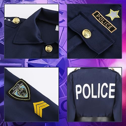 Mini Police Officer costume for boys trick or treat Halloween essentials