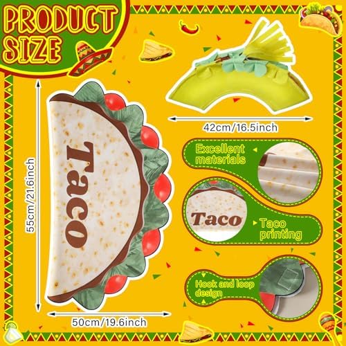 Halloween Baby Taco Trick or Treat Costume Set