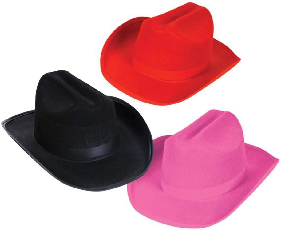Durable Kids Cowboy Hat Felt Western Costume for Trick or Treating