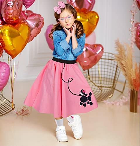 1950s Poodle Skirt Costume for Girls 50s Day More